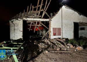 На Одещині господарства фермерів постраждали через ракетну атаку РФ