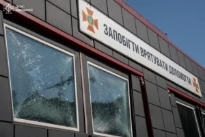 РФ пошкодила пожежно-рятувальну частину в Одесі (фото)