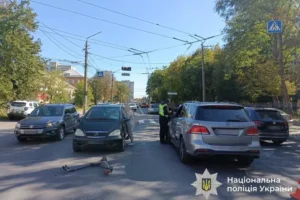У Вінниці Mercedes збив 11-річного хлопчика