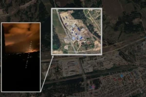 В Ульяновській області Росії атаковано нафтобазу (фото, відео)