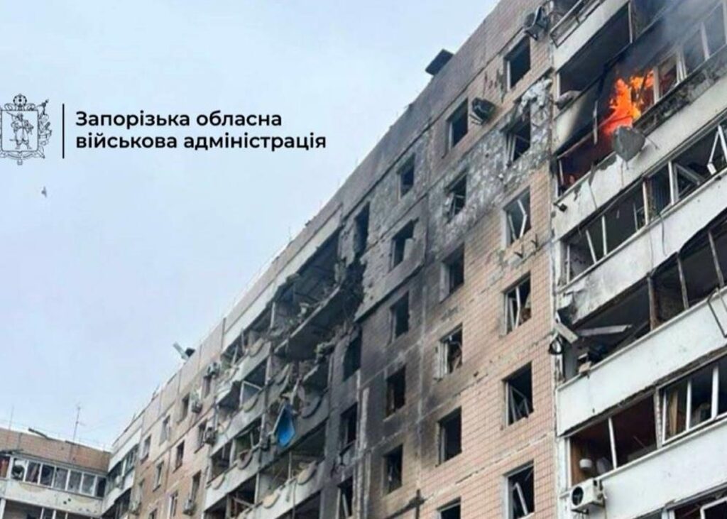 У Запоріжжі десятки поранених через атаку Росії