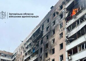 У Запоріжжі десятки поранених через атаку Росії