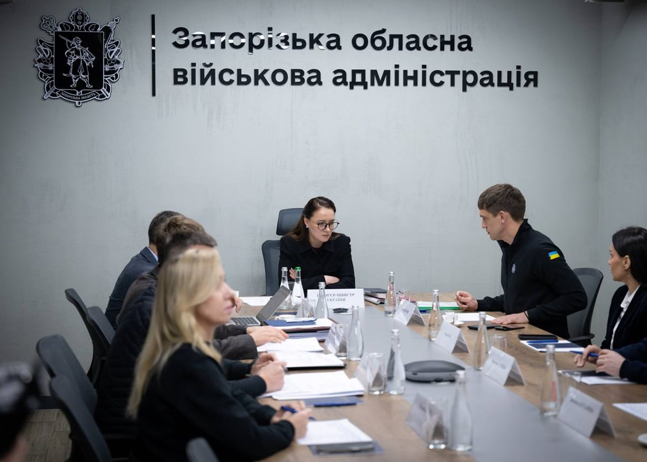 Кабмін провів виїзне засідання у Запоріжжі