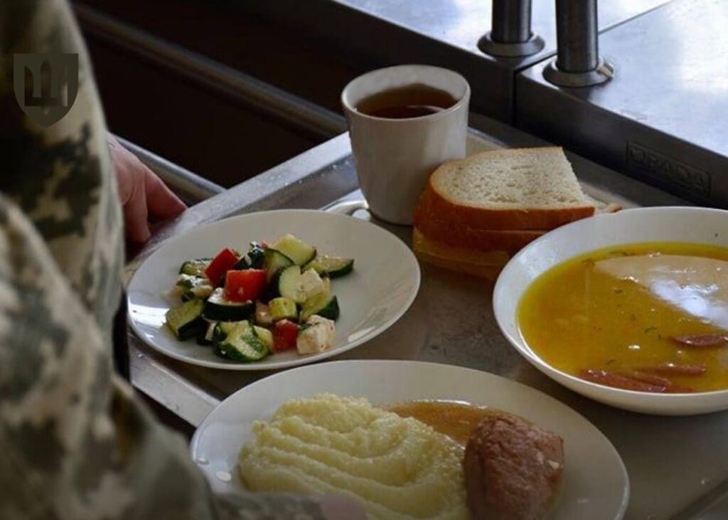 Мобілізованих у ТЦК забезпечать харчуванням за стандартами ЗСУ