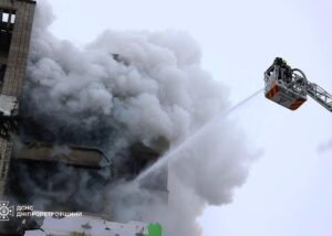 У Дніпрі 14 постраждалих через атаку "шахеда"