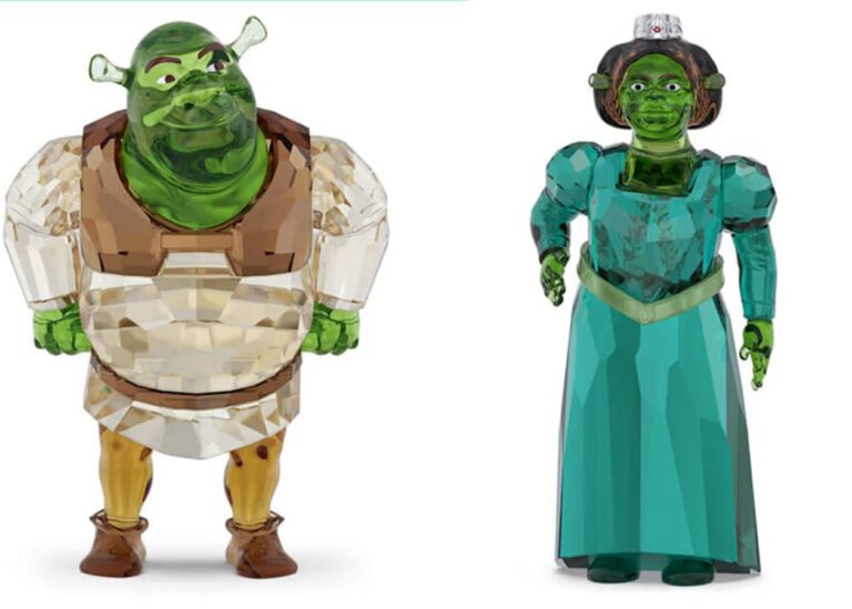 Swarovski представив кришталеві фігурки героїв Шрека до 25-річчя франшизи
