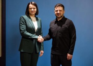 Зеленський провів зустріч із Тихановською в Києві