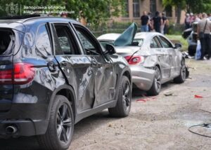 З'явилося відео удару по Запоріжжю