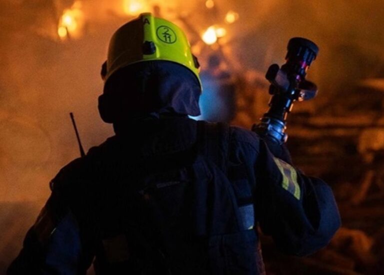 В одній з громад Полтавщині внаслідок нічної атаки знищені всі АЗС