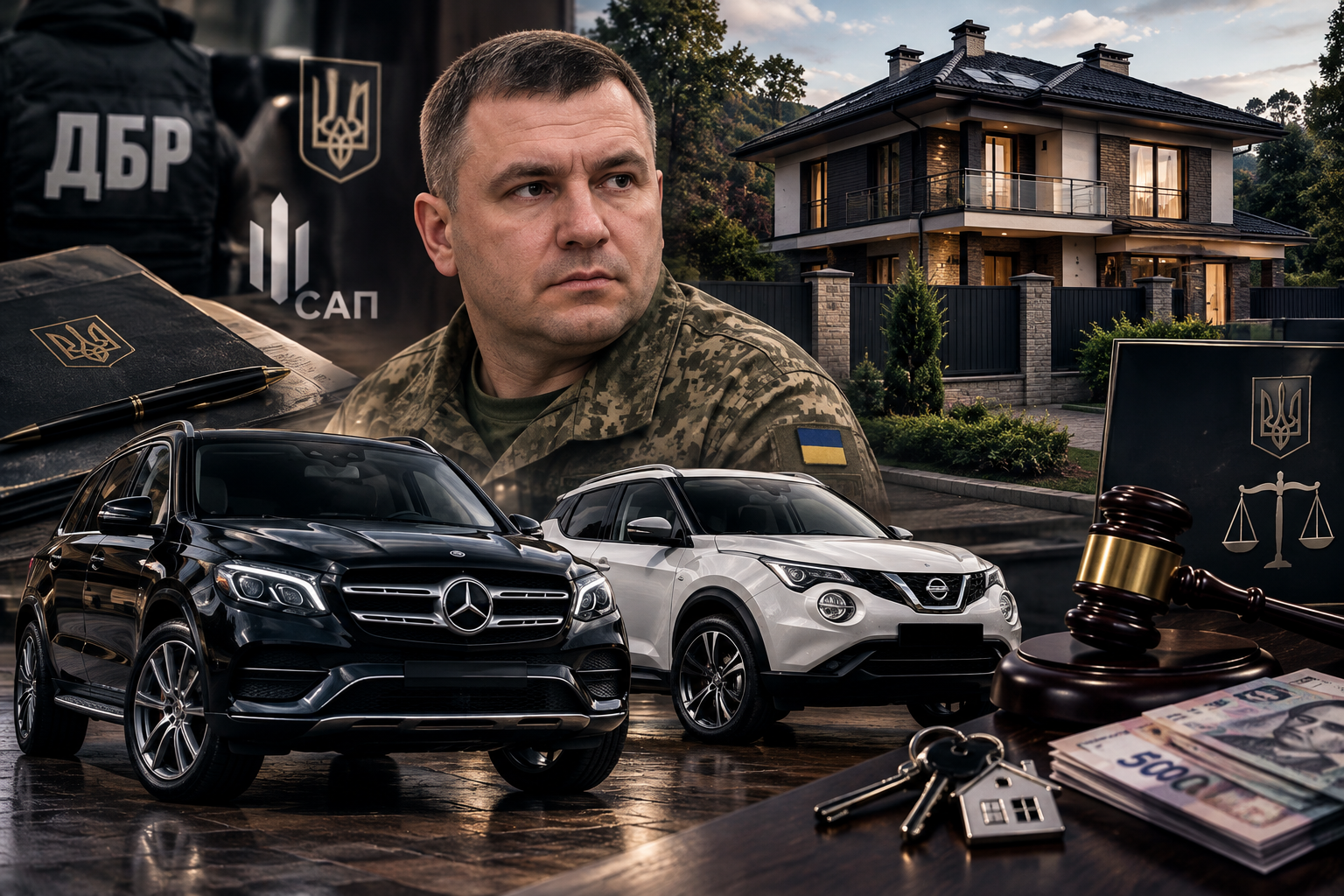 Тещі — особняк, родичам — елітні авто: САП вимагає конфіскувати активи ексзаступника начальника Львівського ТЦК на 7,4 мільйона