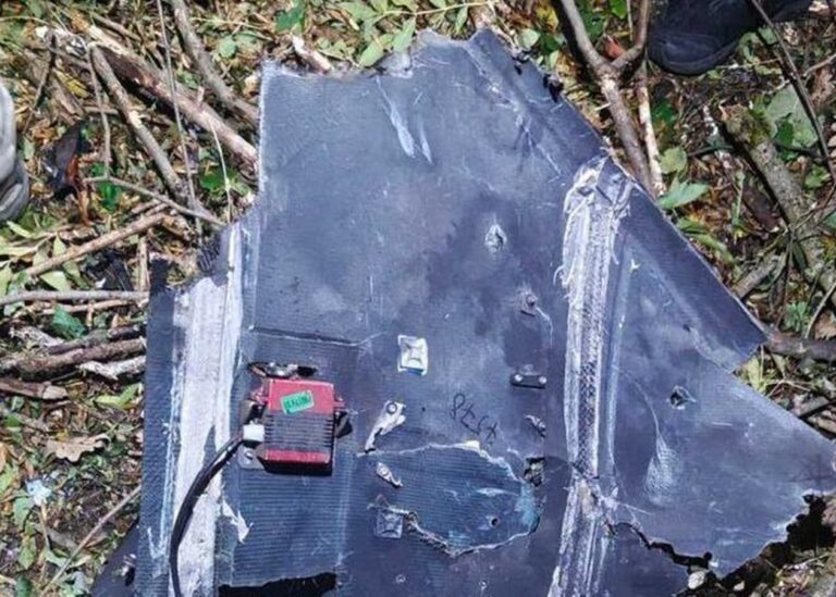 Біля кордону Молдови знайшли дрон із написом "Герань-4"