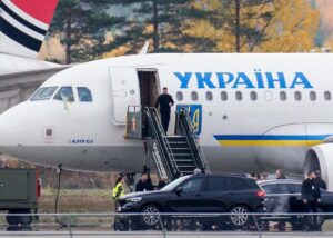 Зеленський прибув на переговори до Норвегії